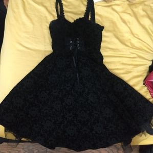 Black Jack Skellington dress
